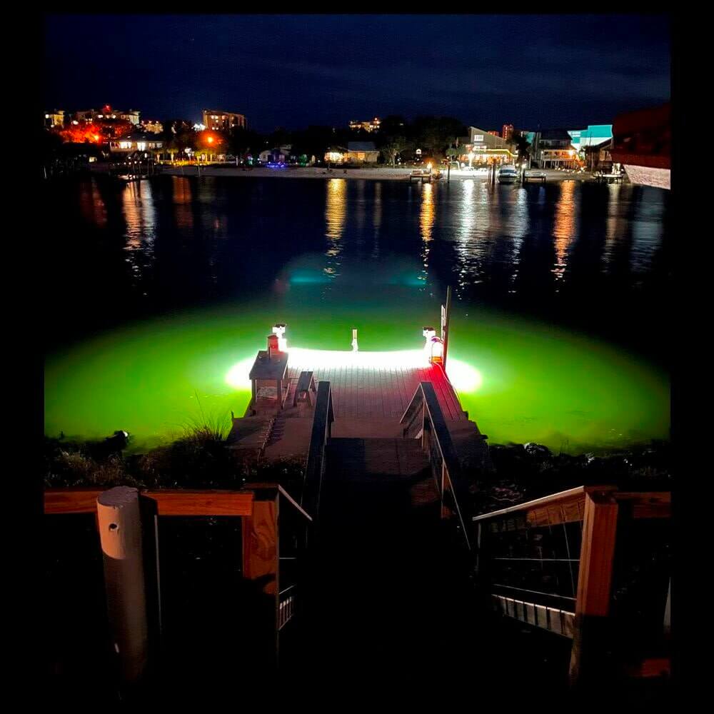 Fishing Lights LED Underwater Battery Powered for Boat Dock