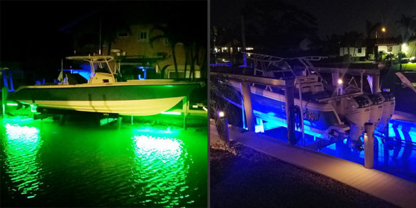 does color of fishing lights matter green vs white vs blue