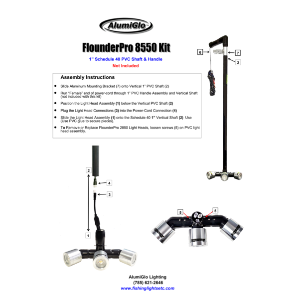 alumiglo 8550 light kit pg3 1000