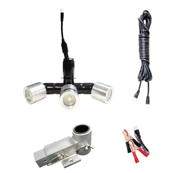 alumiglo flounderpro 8550 light kit 2 1000