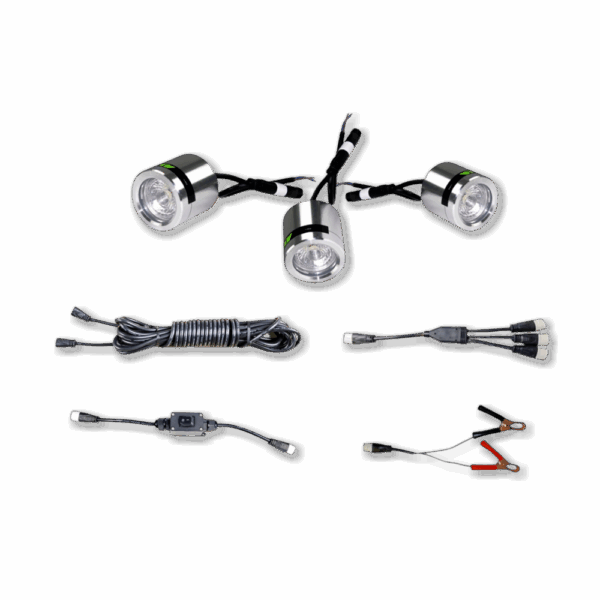 alumiglo flounderpro 13000 light and wiring kit 1000 g