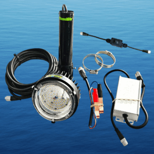 GTX 13000 trolling motor light ai